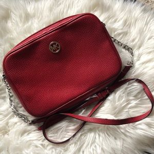 Micheal Kors leather crossbody bag